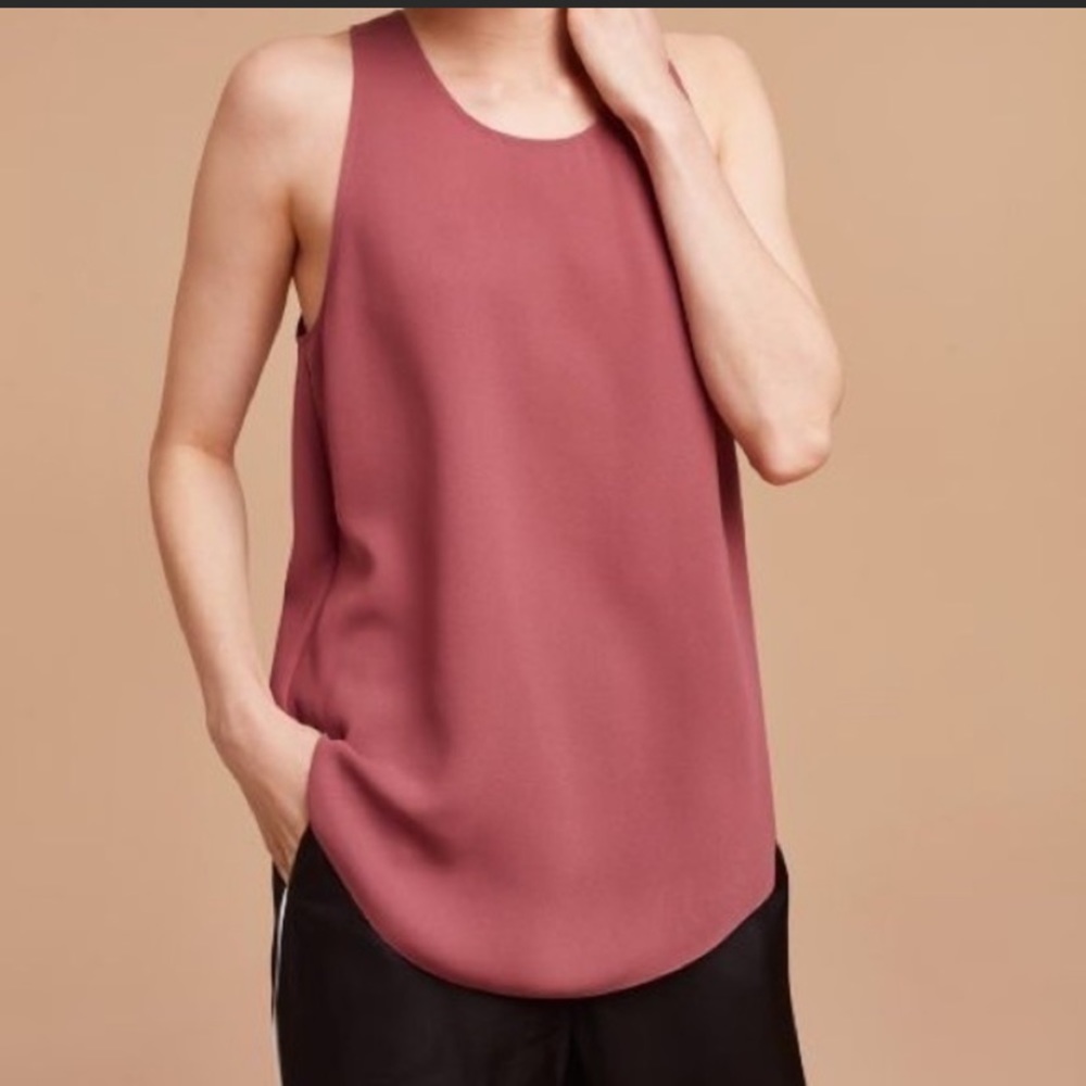 NWT Wilfred Sevres blouse in rose pink size small